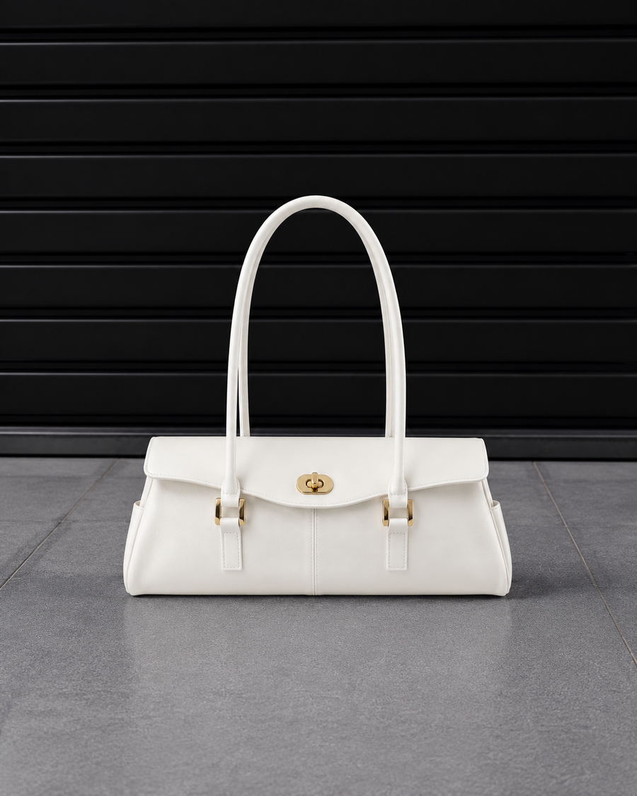 Baguette Firkin Cloud translucent jelly shoulder bag