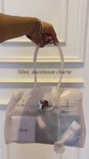Presentation video of Mini Jelly Firkin bags in clear jelly-effect TPU, available in several colors
